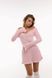Ніжна трикотажна сукня-хмаринка, OneSize, Рожевий