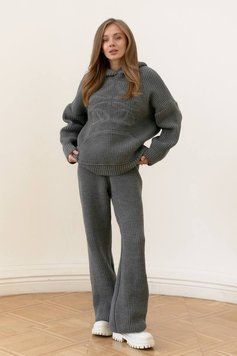 Теплий в'язаний костюм MISS5 фото